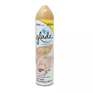 Ambientador Glade Aerosol Abrazos De Vainilla