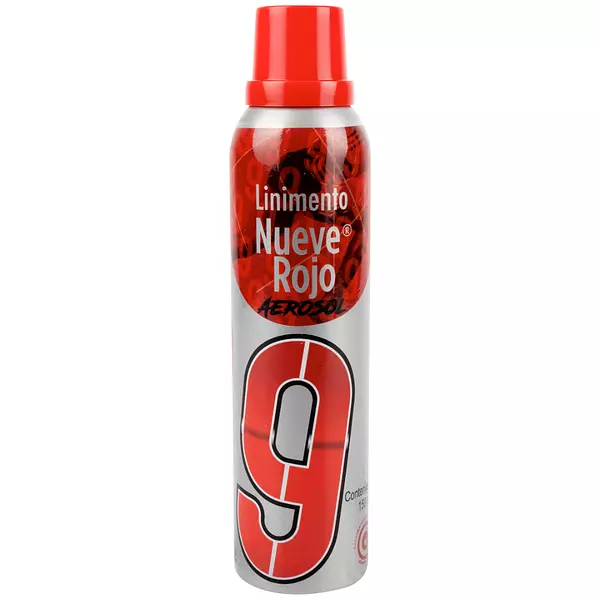 Linimento 9 Rojo Spray