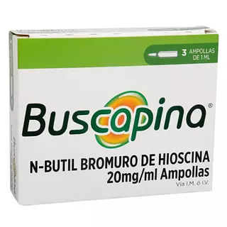Buscapina Ampolla 20 Mg