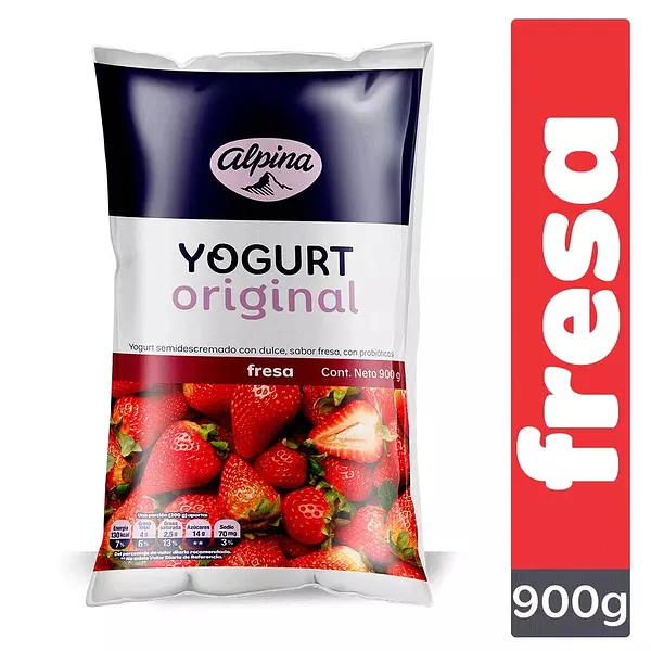 Yogurt Original Fresa Alpina