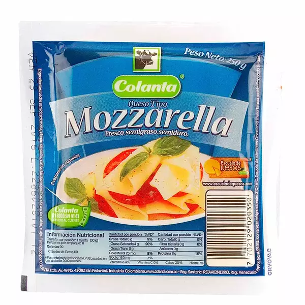 Queso Colanta Mozarella