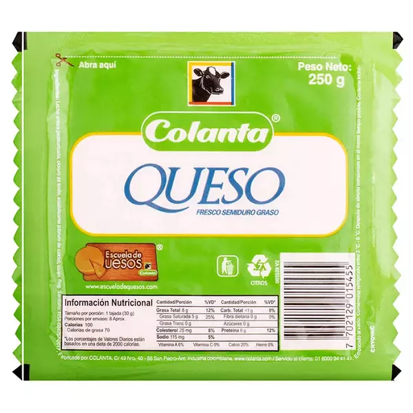 Queso Colanta Blanco