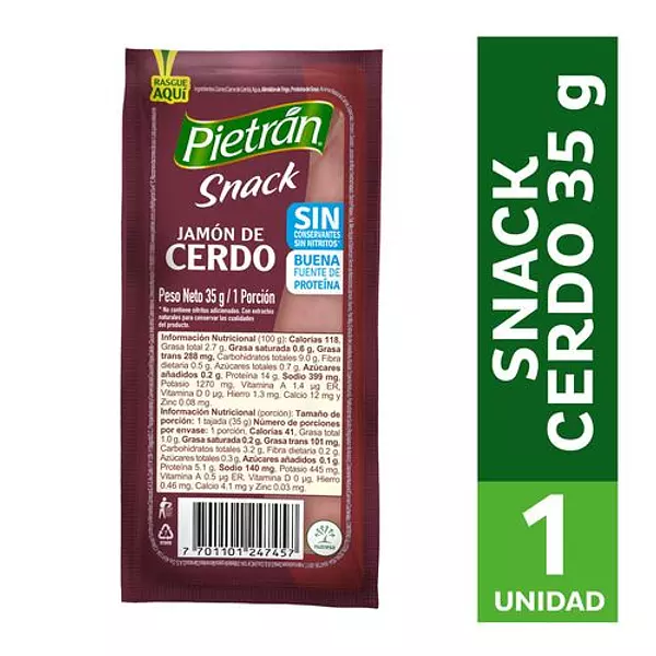 Pietran Snack Cerdo