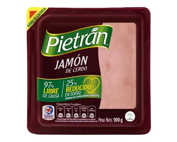 Jamon Pietran Cerdo 5 Tajadas