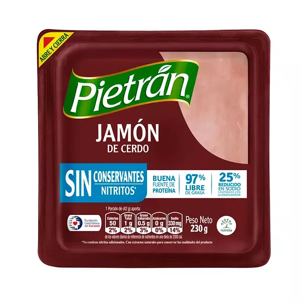 Jamon Pietran Cerdo 11 Tajadas