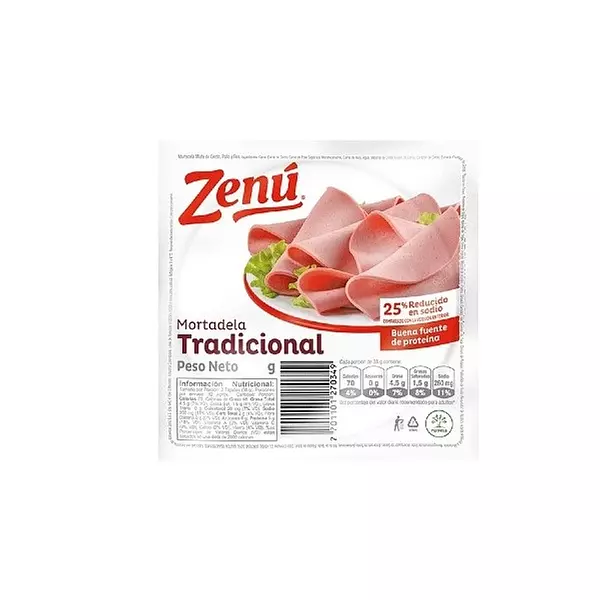 Jamon Sanduche Zenu 6 Tajadas