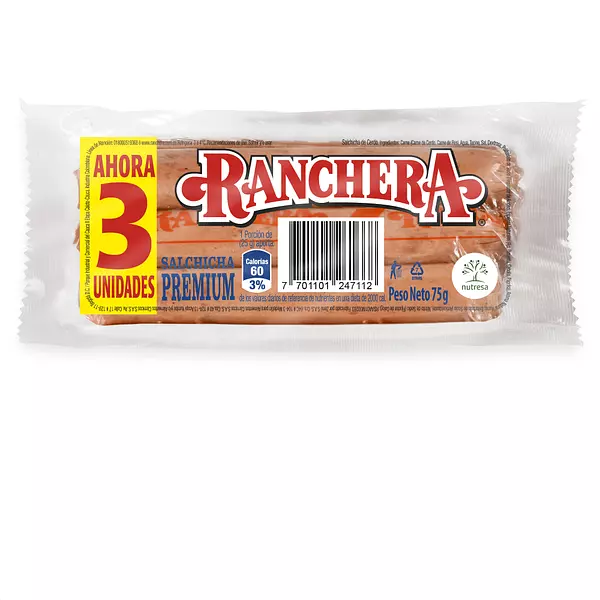 Salchicha Ranchera X3