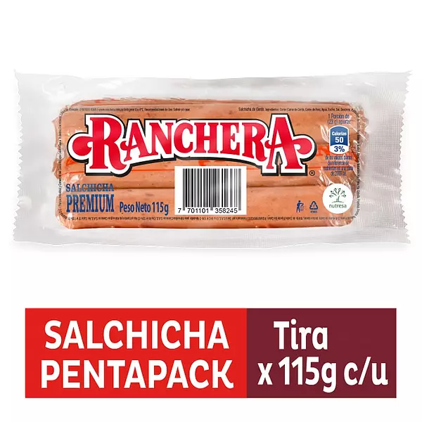 Salchicha Ranchera X5