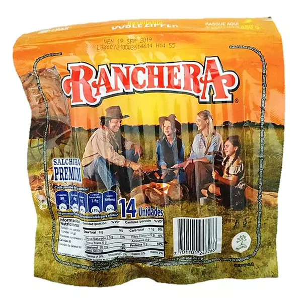 Salchicha Ranchera Premium