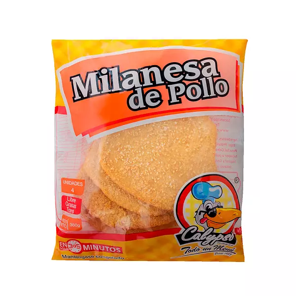 Milanesa Apanada De Pollo