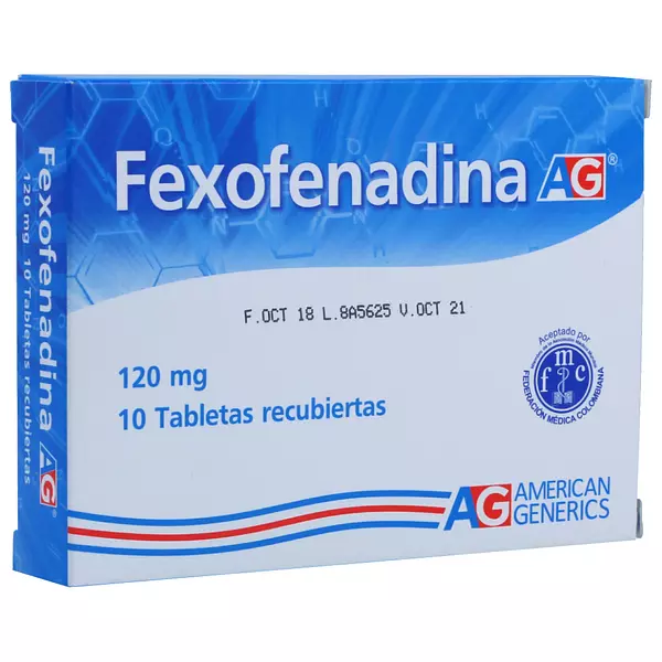 Fexofenadina 120mg