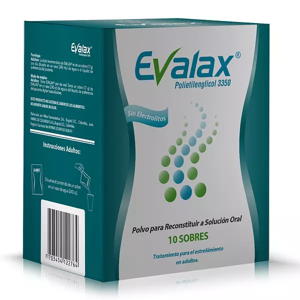 Evalax Polietinglicol Sobres