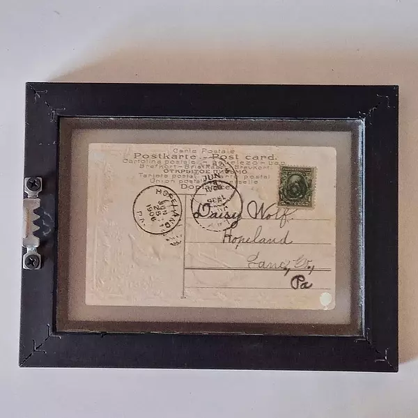 Postal Antigua Navideña U.S.A.1906