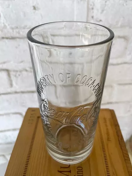 Vaso Cilíndrico Coca Cola Transparente - U.S.A. 2009