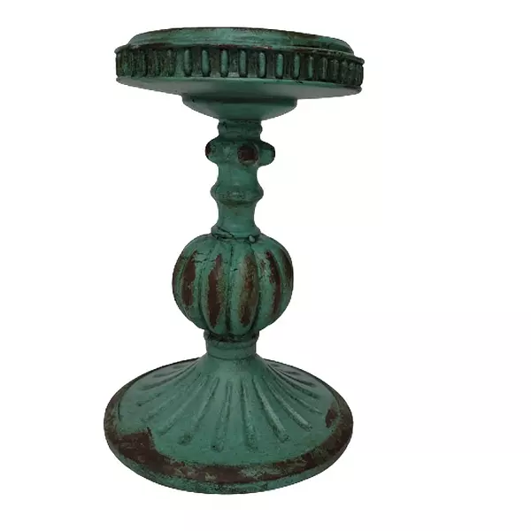 Candelabro Retro Verde