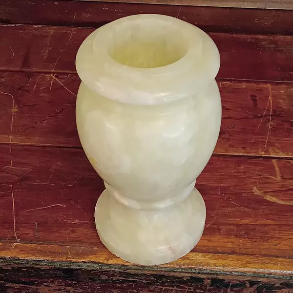 Jarrón De Alabastro - Italia 1930