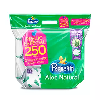 Toallitas Húmedas Pequeñín Aloe