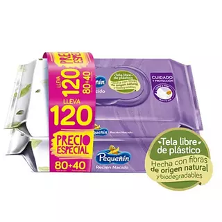 Toallitas Pequeñín Recién Nacido