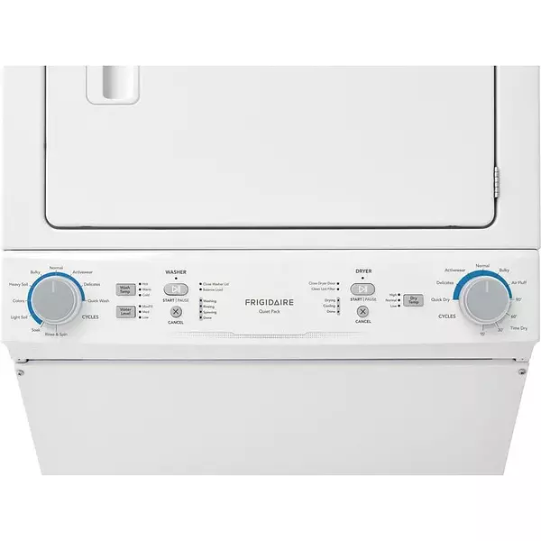 Torre De Lavado Secado Electrolux Gas Frigidaire 18.5kg Blan