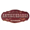 Letrero Antigüedades Restauración