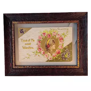 Postal Antigua Del Día De Los Enamorados U.S.A.1909