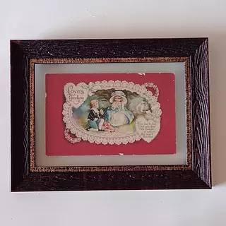 Postal Antigua De San Valentín U.S.A. 1928