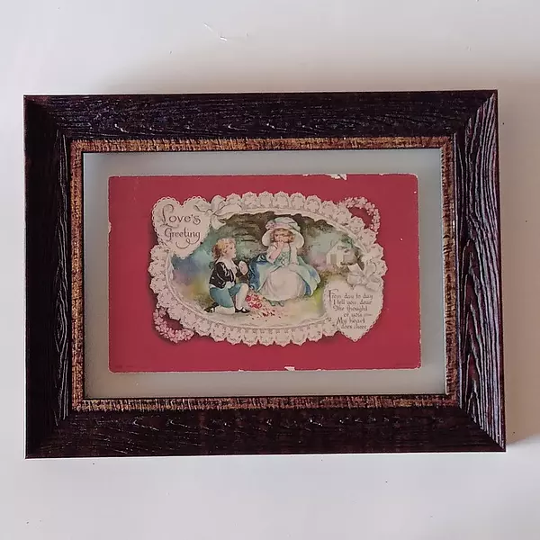 Postal Antigua De San Valentín U.S.A. 1928