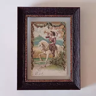 Postal Antigua Navideña U.S.A.1906