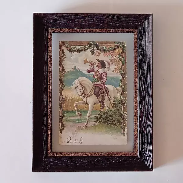 Postal Antigua Navideña U.S.A.1906