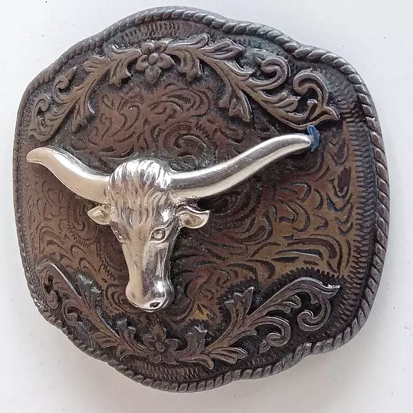 Hebilla Texana De Cinturón