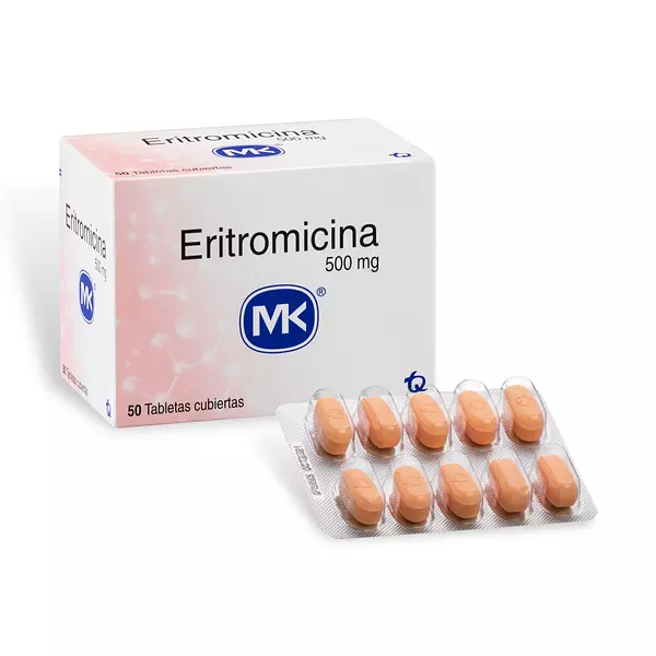 Eritromicina 500 Mg