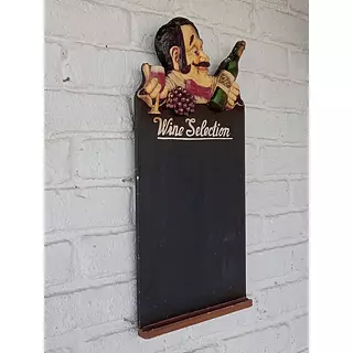 Pizarra Selección De Vino