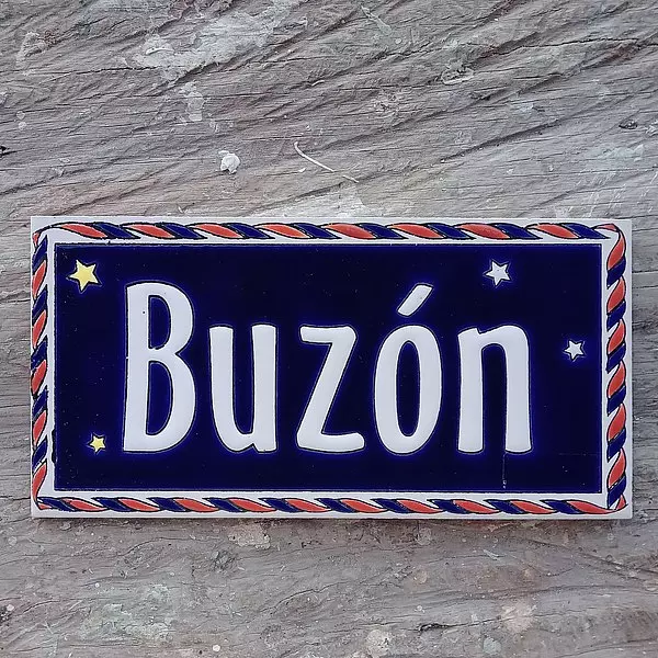 Señalización Buzón 10 X 20 Cm.