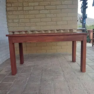 Mesa Maciza De Madera