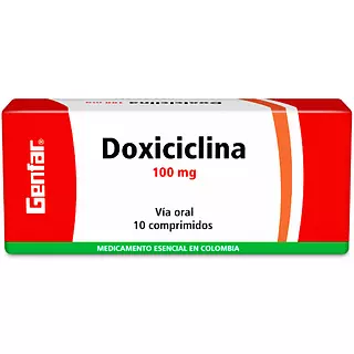 Doxiciclina 100 Mg