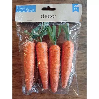 Zanahorias Artesanales X 4