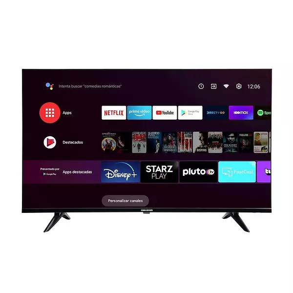 Televisor Challenger 43" Lo69 Bt Android T2 Smart Tv Fhd