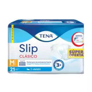 Pañal Tena Slip Clásico Talla M