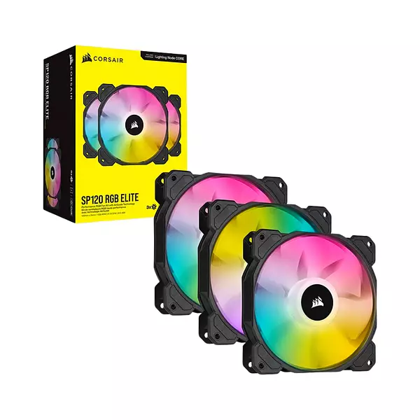 Ventilador Corsair Sp120 Rgb Elite 3x