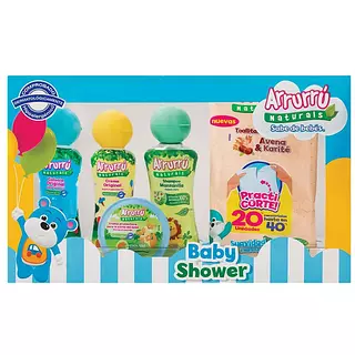 Estuche Arrurrú Baby Shower Azul