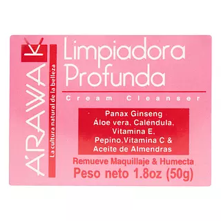 Arawak Crema Limpiadora Profunda