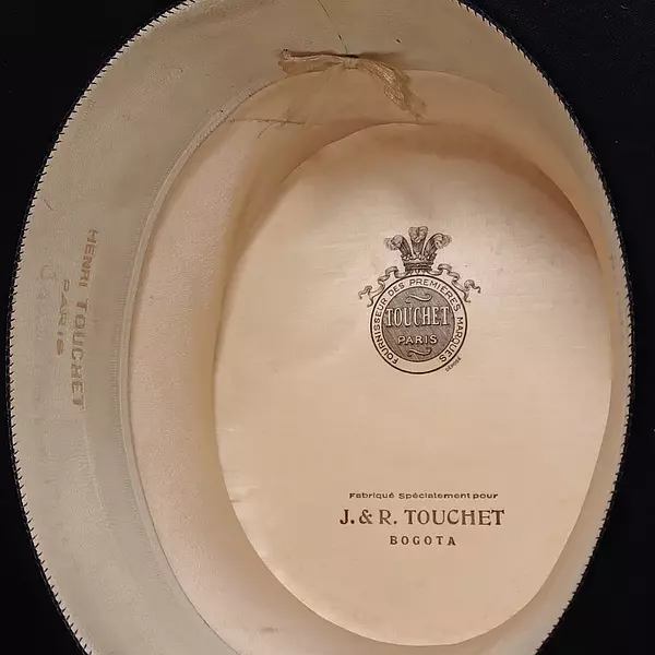 Sombrero Cubilete Henri Touchet Paris - Colombia 1940