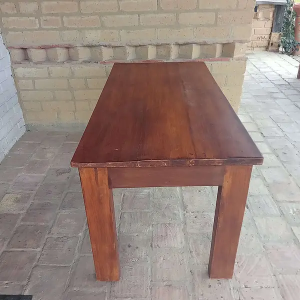Mesa Maciza De Madera