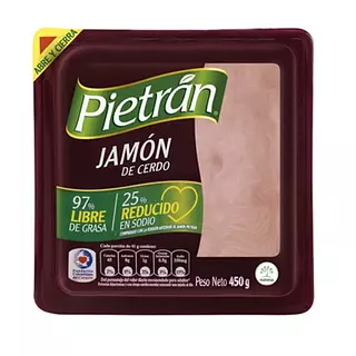 Jamón Pietrán Zenú X 450 Gr