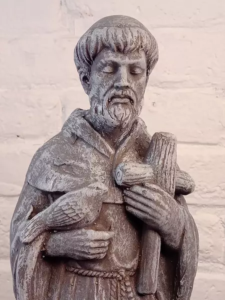 Imagen De San Francisco Para Jardines Y Exteriores