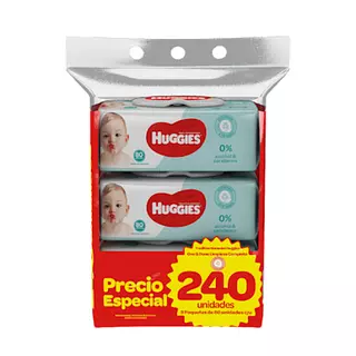 Toallitas Huggies One & Done