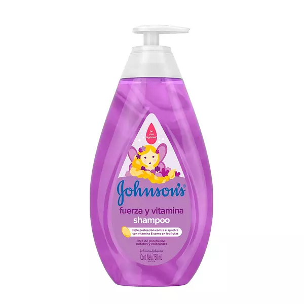 Shampoo Johnson'S Fuerza y Vitamina