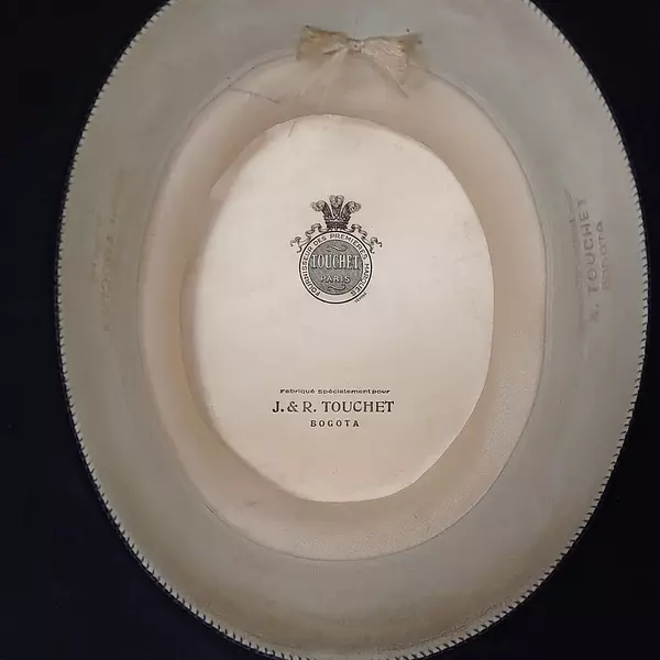 Sombrero Cubilete Henri Touchet Paris - Colombia 1940