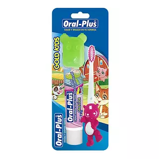 Crema Dental Oral Plus + Cepillo (Niña)